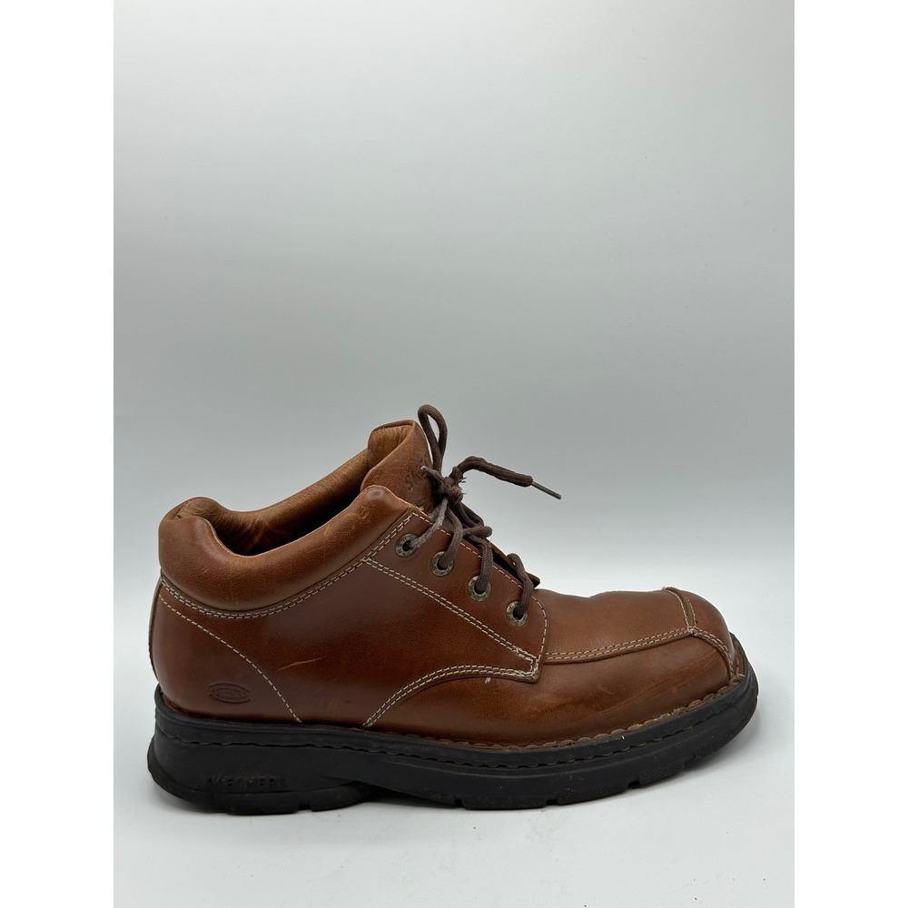 Mens Skechers Leather Lace Up Chukka Boots Brown Size 9 Y2K Vintage - Picture 10 of 15
